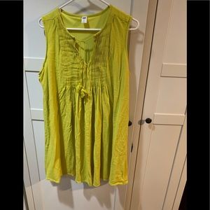 Beautiful Old Navy Yellow Swing Sundress